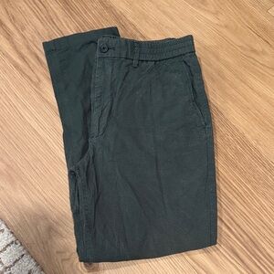 Banana Republic Dark Green Chinos